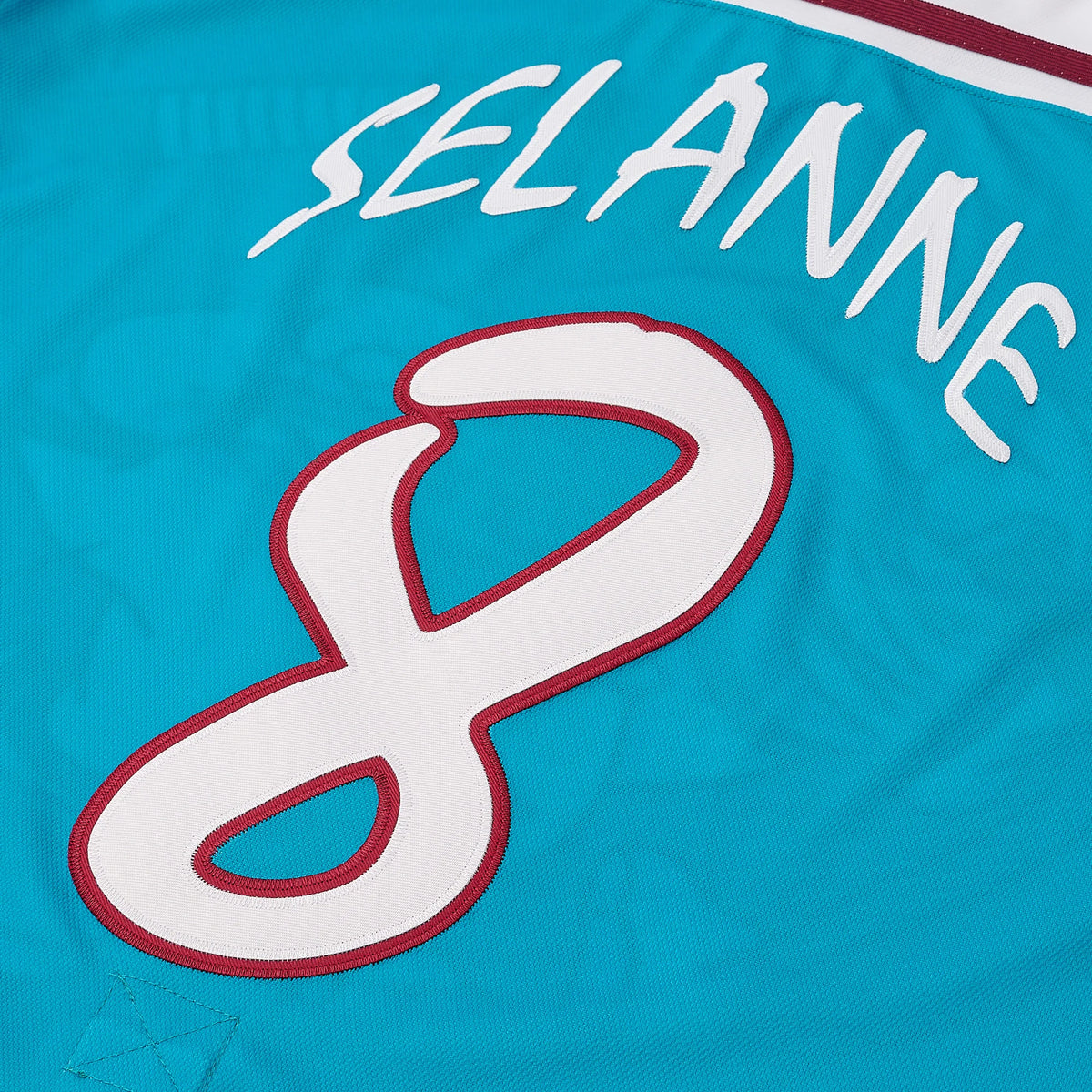 Selanne Number Eight Cartoon Long Sleeve Jersey For Sports Outfits