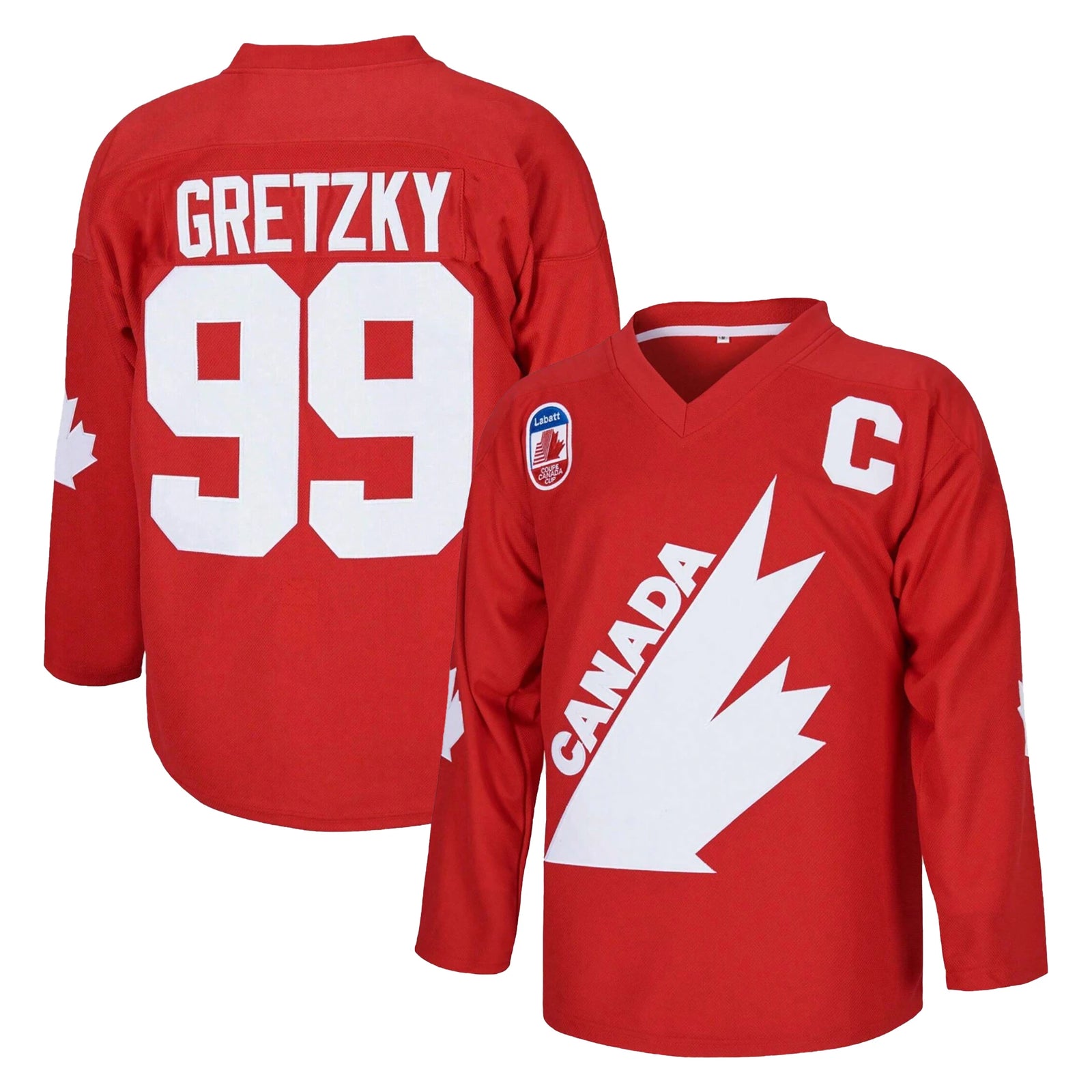 Canada Number Ninety Nine Long Sleeve Jersey For Sports Outfits