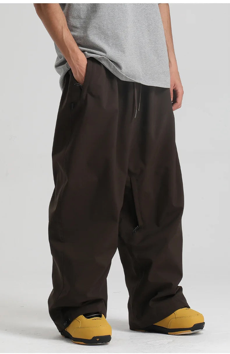 Full Length Loose Fit Ski and Snowboard Winter Pants