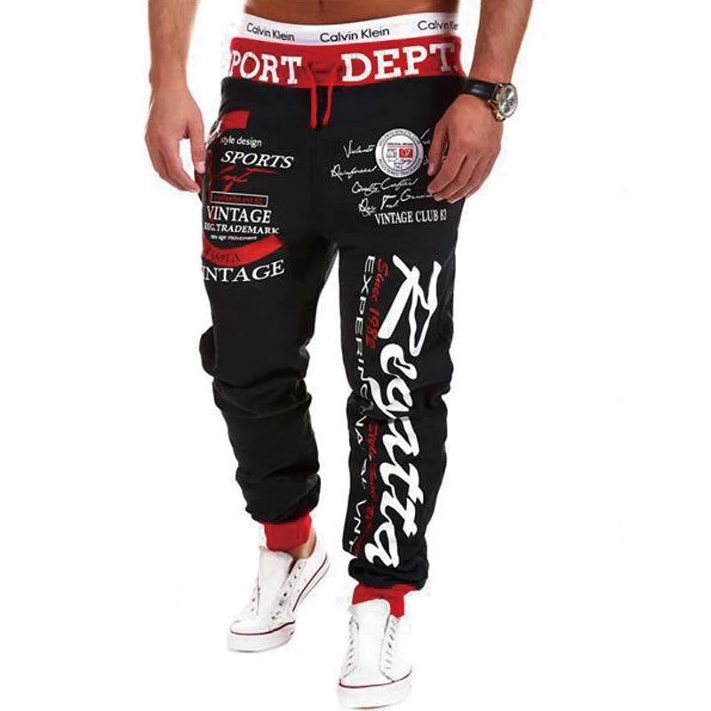 Full Length Loose Fit Casual Streetwear Drawstring Pants