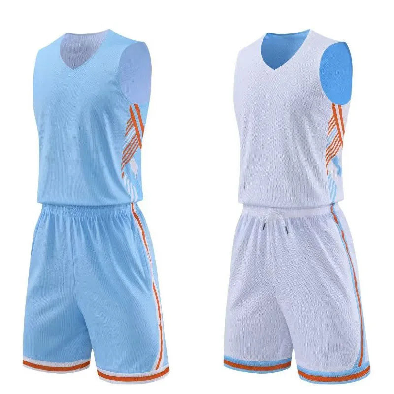 Mens Kids Custom Reversible Basketball Jersey Personalized Name Number Print Mesh Team Uniform