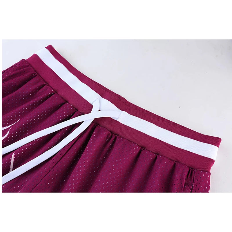 Mens Basketball Shorts Classic Fabric Gym Training Sports Shorts