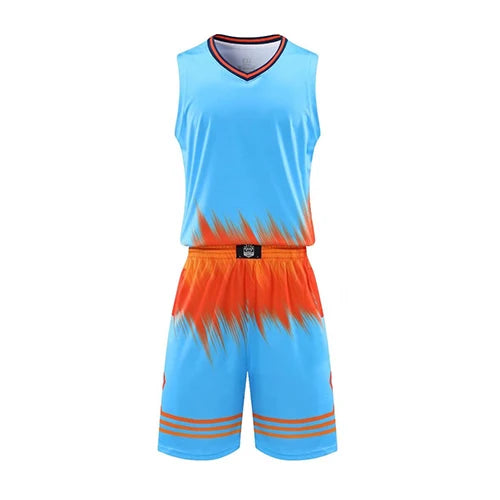 Mens Kids Custom Basketball Jersey Sleeveless Shirt Breathable Polyester Team Uniform