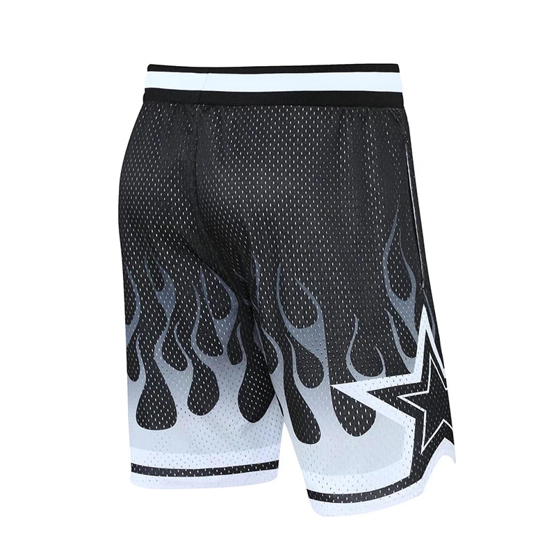Mens Basketball Shorts Classic Fabric Gym Training Sports Shorts