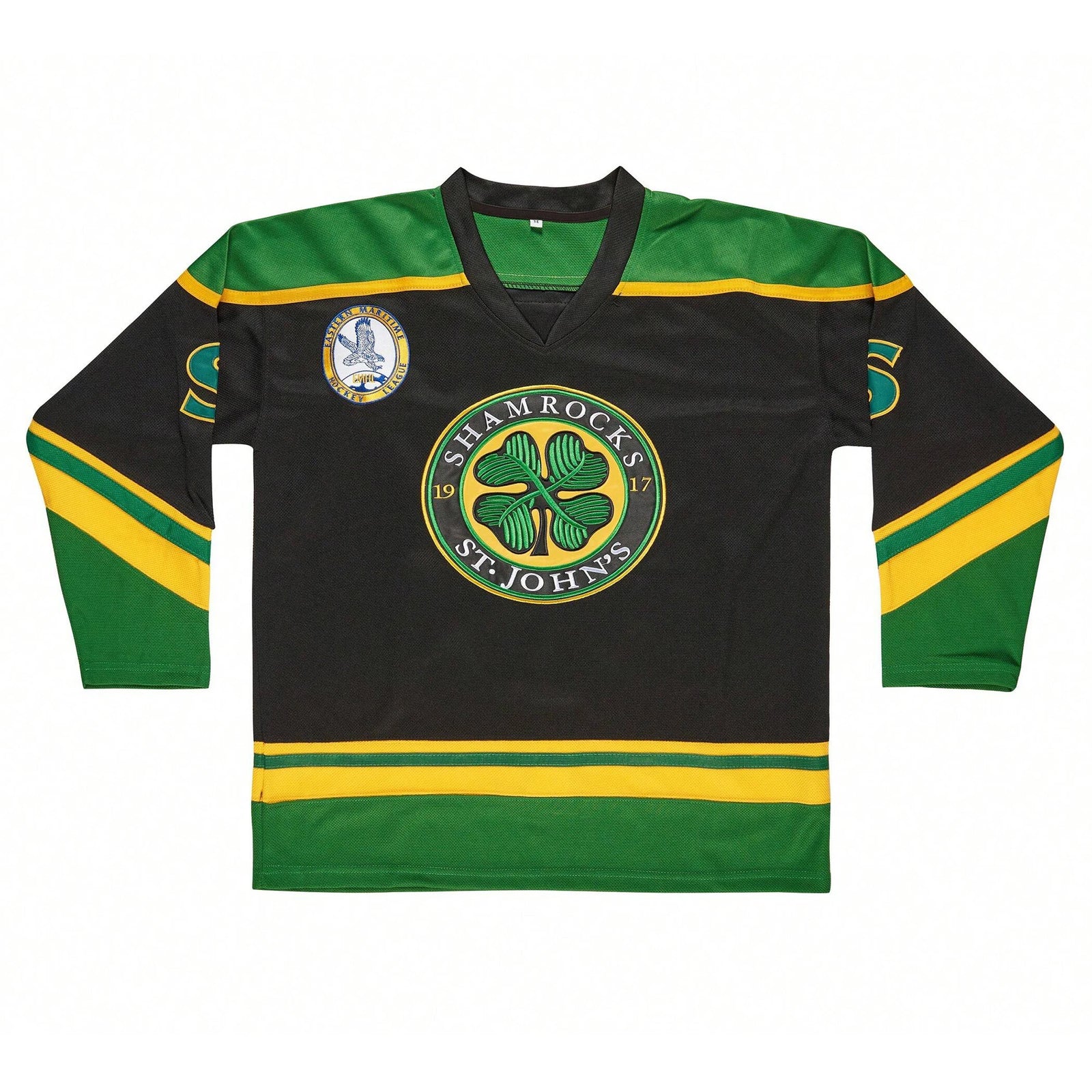 Rhea Number Three Shamrocks Long Sleeve Jersey For Sports Outfits