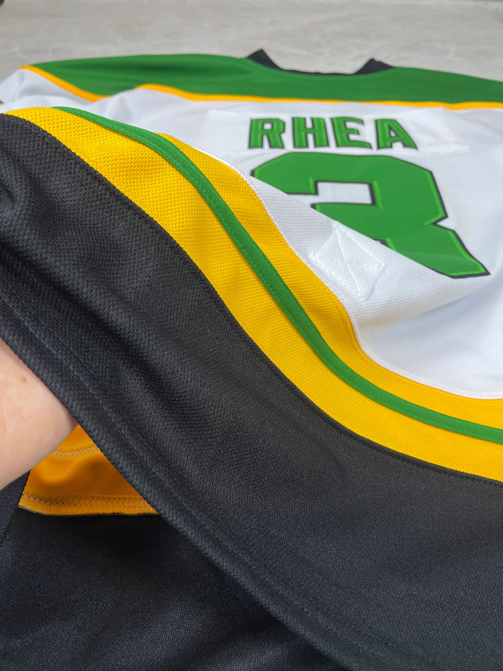Shamrocks Rhea Number Three Long Sleeve Jersey For Sports Outfits