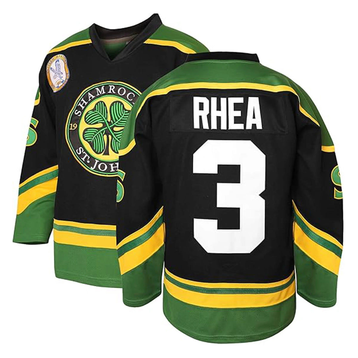 Shamrocks Rhea Number Three Long Sleeve Jersey For Sports Outfits