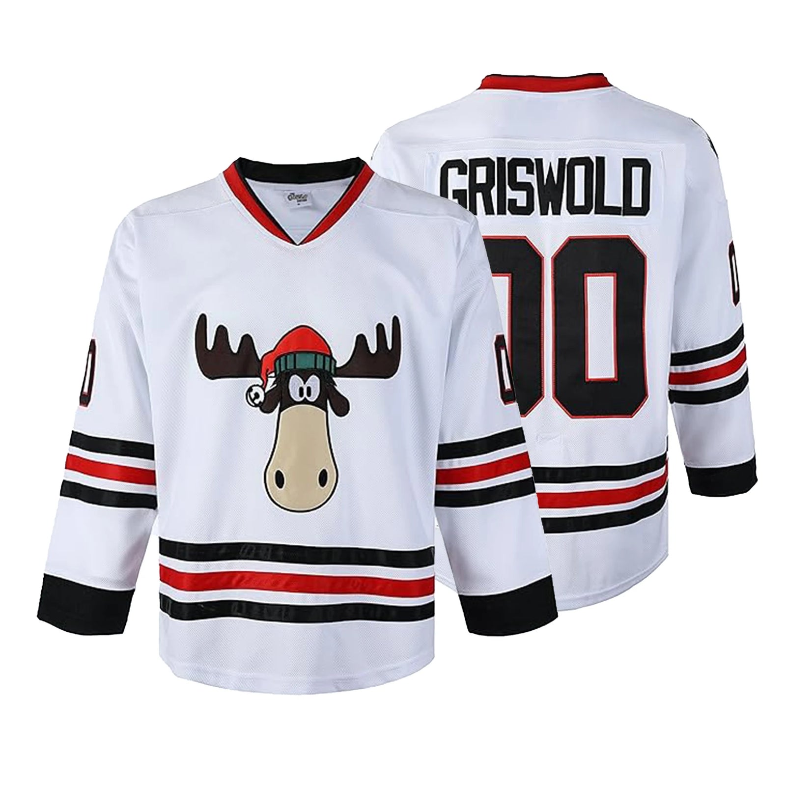 Griswold Number Double Zero Long Sleeve Jersey For Sports Outfits