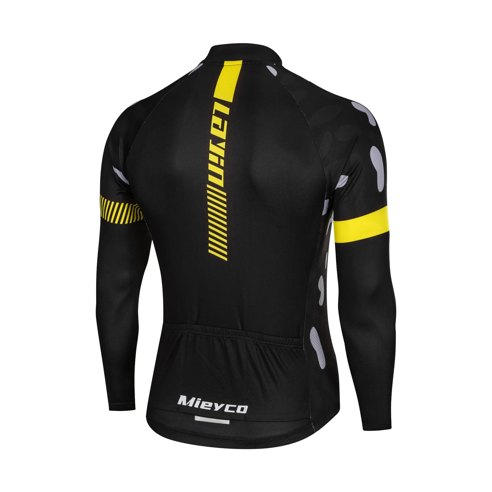 Mens Cycling Jersey Long Sleeve High Elastic for Spring Autumn Bike Riding and Outdoor Sports