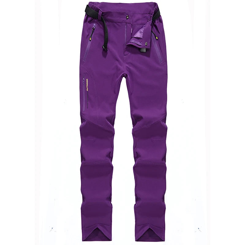 Waterproof Pants Running Pants Stretch Breathable Thin Trousers