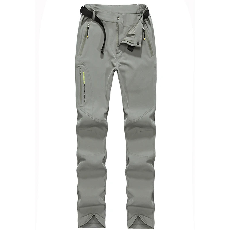Waterproof Pants Running Pants Stretch Breathable Thin Trousers