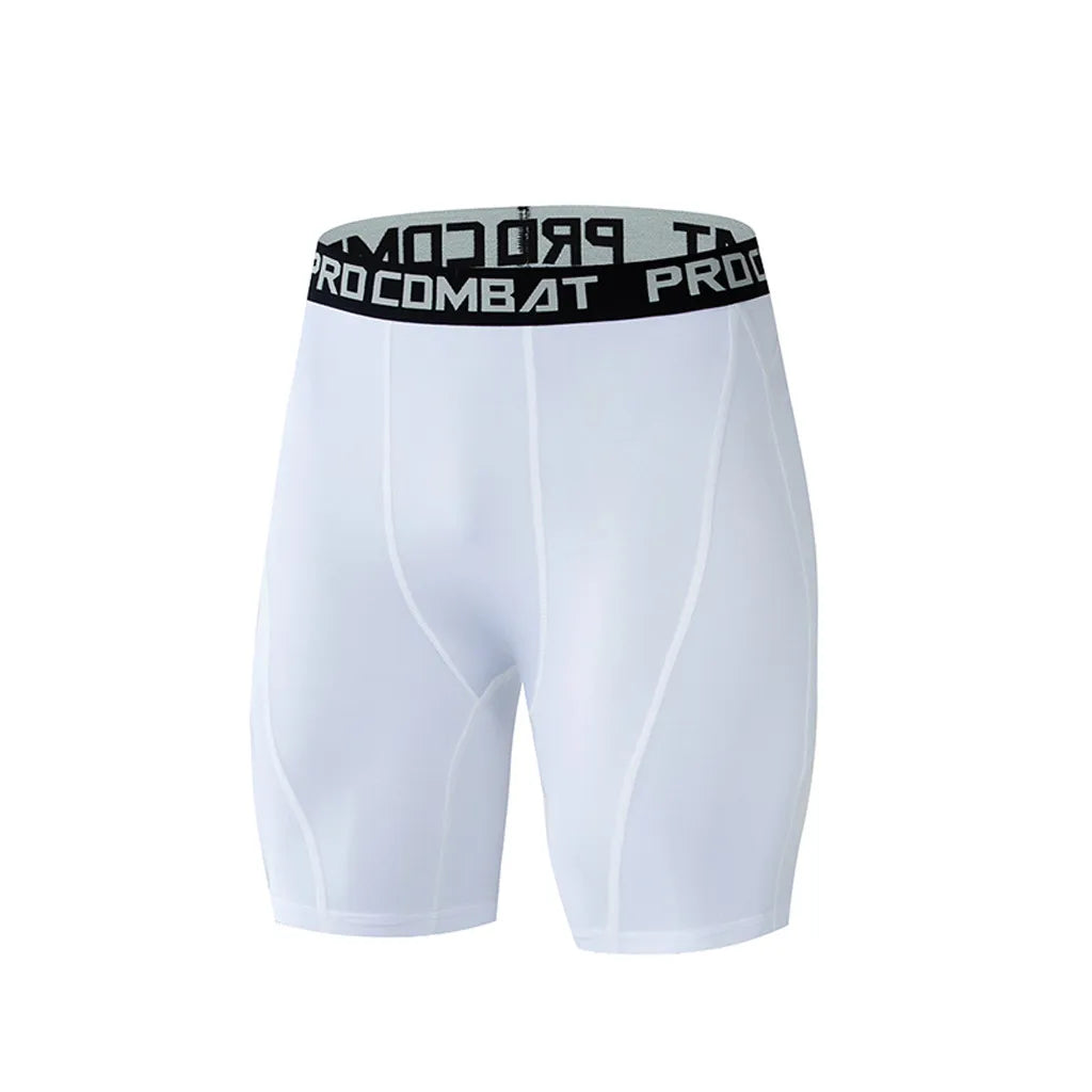 Men's Fitted Training Shorts for Gym and Running