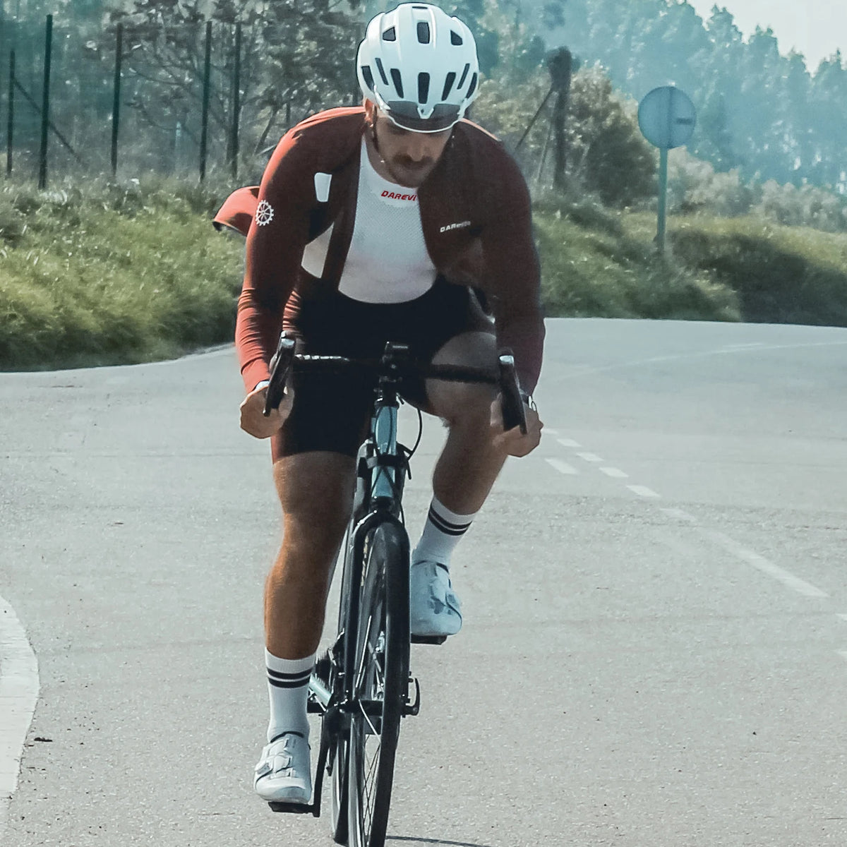 Fitted Cycling Base Layer Shirt with Sleeve Style Options