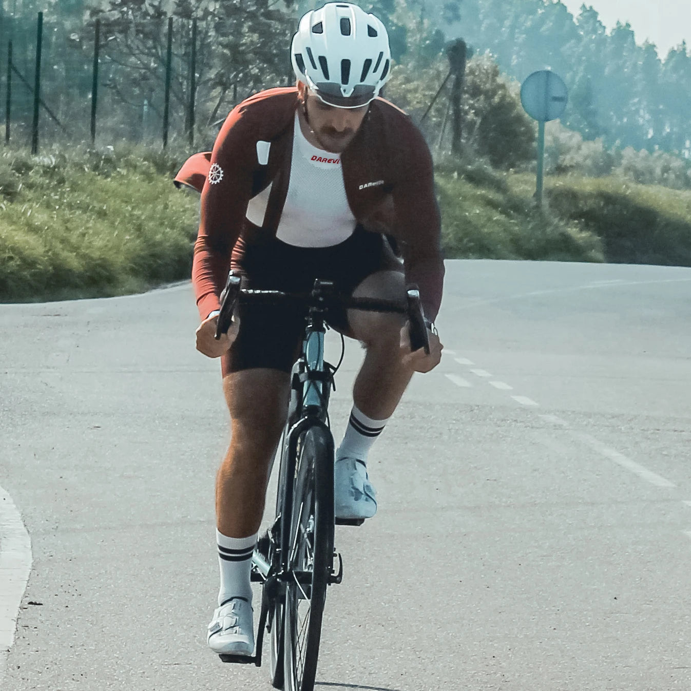 Fitted Cycling Base Layer Shirt with Sleeve Style Options