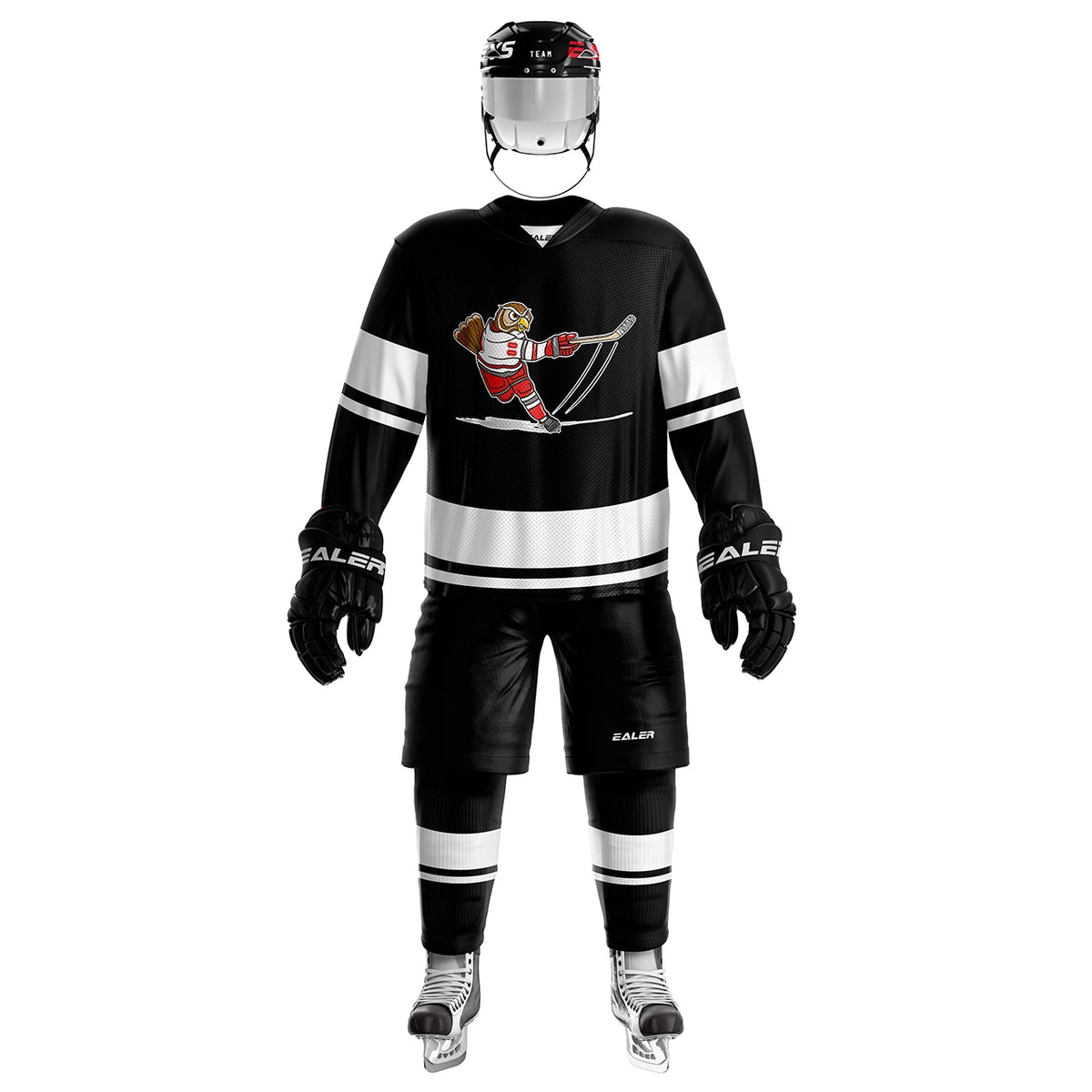 Plain Hockey Practice Long Sleeve Jersey For Sports Outfits