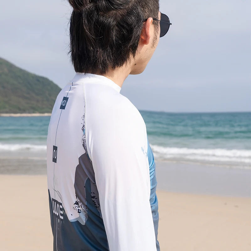 Family Long Sleeve Rash Guard Swimwear Selection