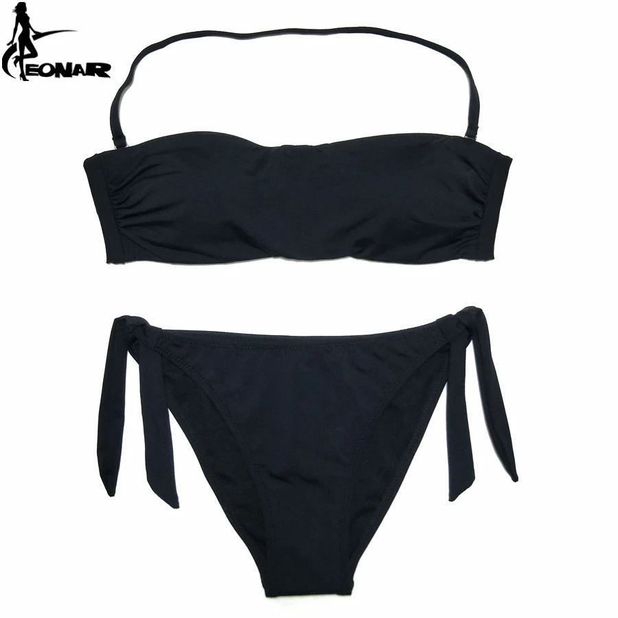 Solid Color Brazilian Bikini
