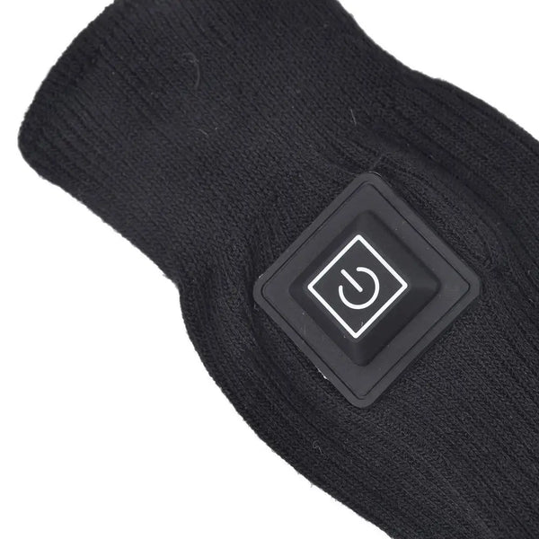 Winter Electric Heating Socks 3 Levels Adjustable Temperature Foot Warmer Battery Box Warm Sock For Cycling Camping Fishing