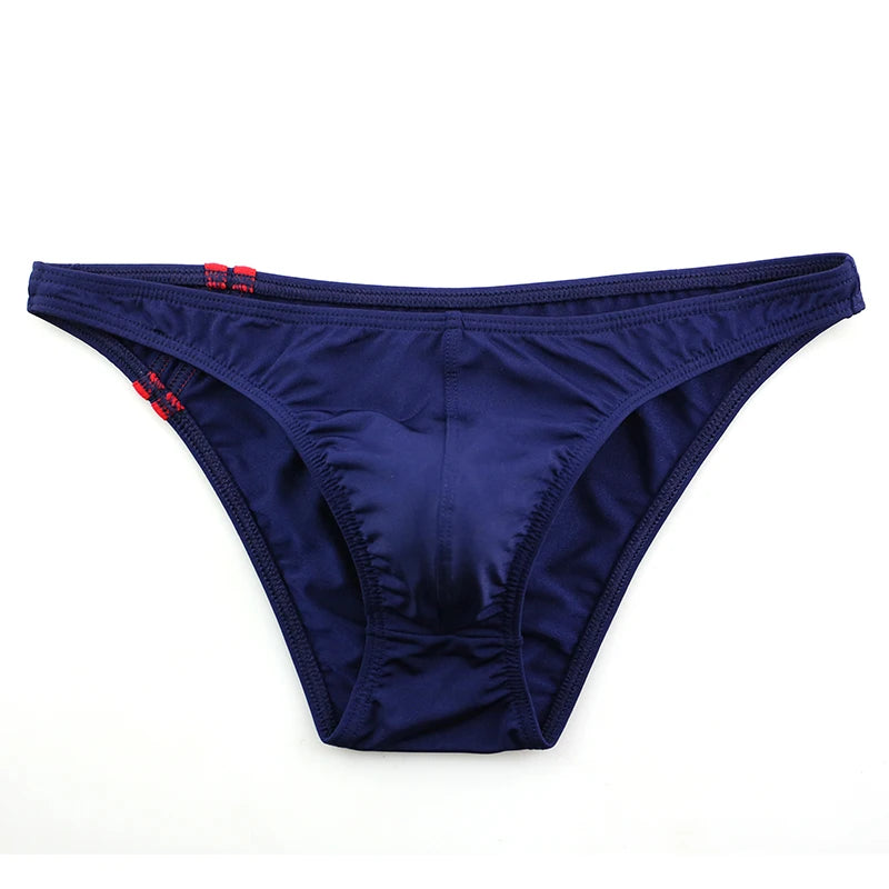 Men's Swimsuit Bottoms in Swim Briefs with a Pouch Front