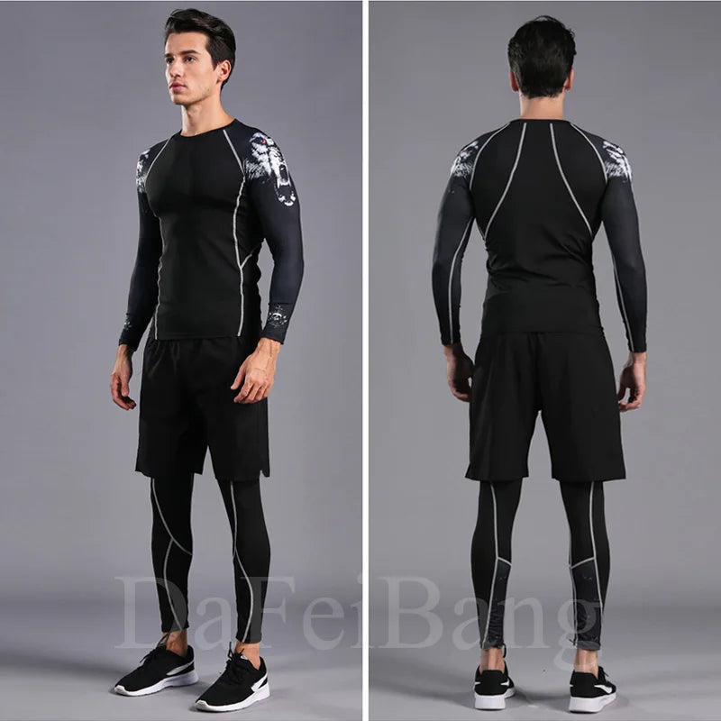Coordinated Sports Top and Bottom Clothing Set with Style Options