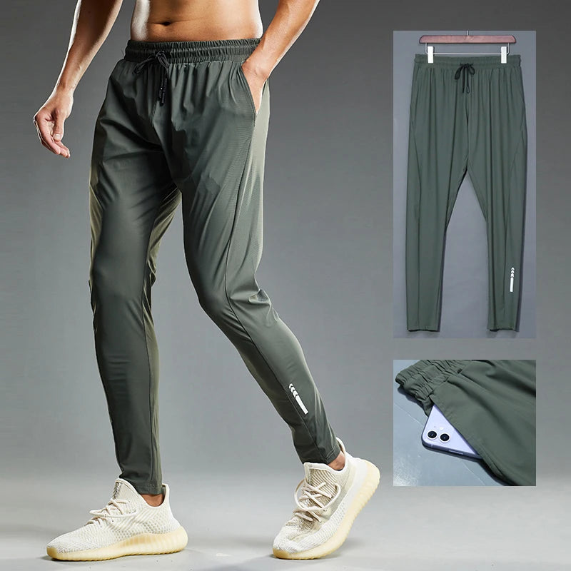 Men's Elastic Waist Casual Pants For Everyday Wear
