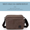 Men's Canvas Bag Vintage Messenger Bag Multifunction Canvas Bags High Quality Men Business Bag for Male Travel briefcase
