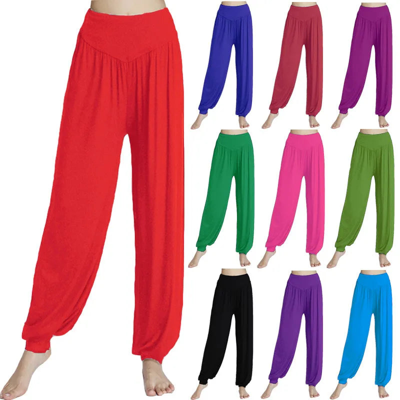 Women's Loose Harem Pants For Workout Outfits And Layering