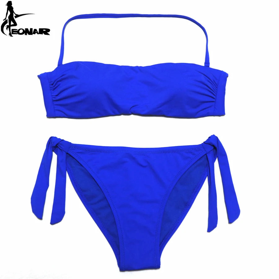 Solid Color Brazilian Bikini