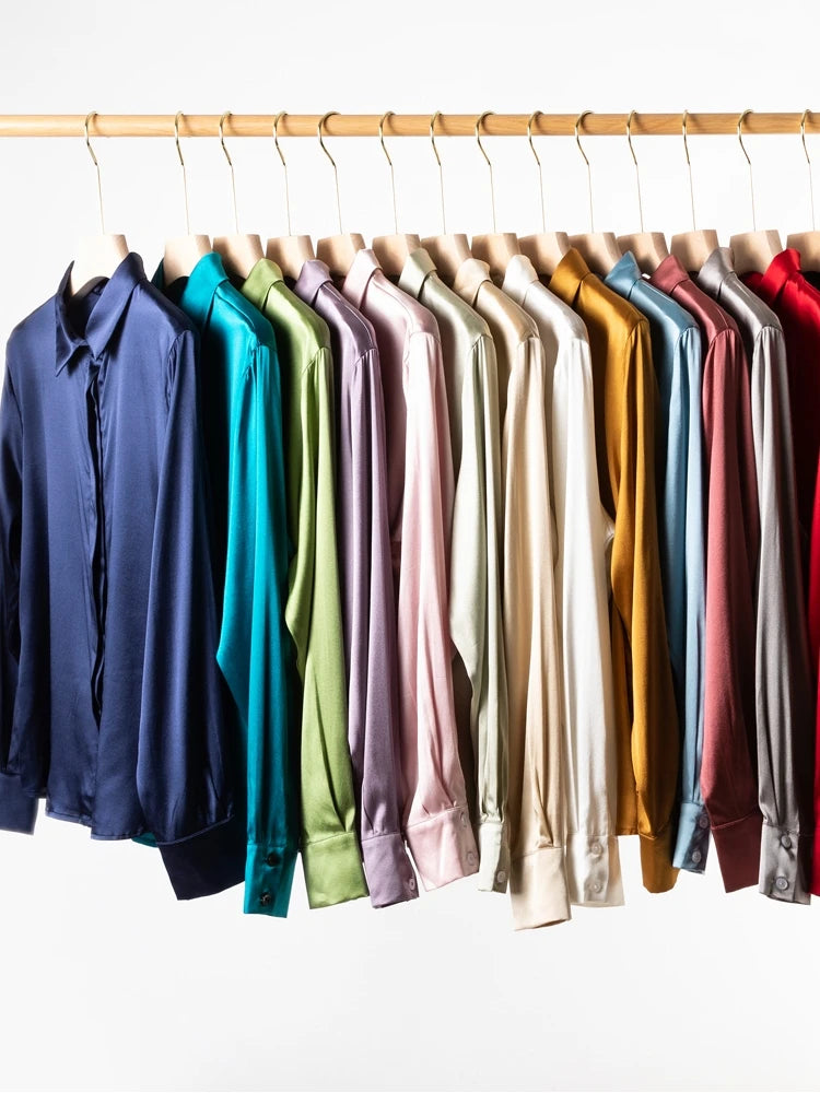 Women's Collared Long Sleeve Shirt