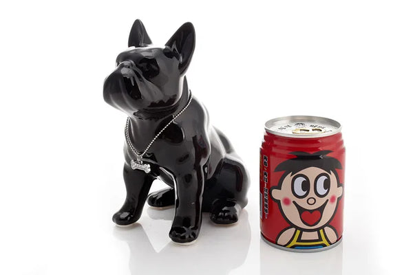 Nordic French Bulldog Dog Statue Home Decoration Accessories Craft Resin Animal Ornament Figurine Living Room Sculpture