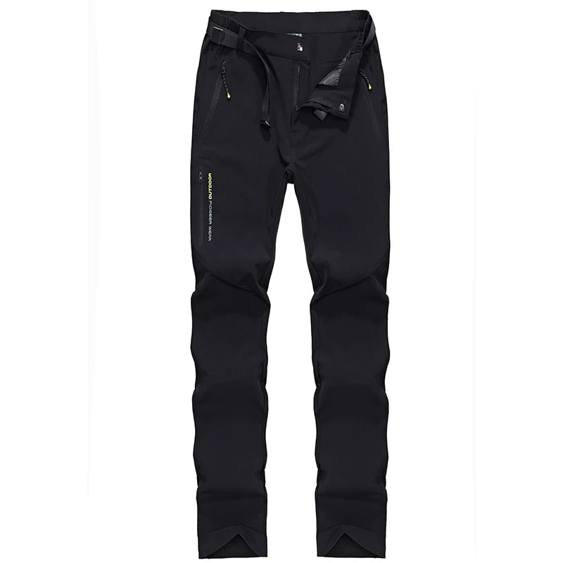 Waterproof Pants Running Pants Stretch Breathable Thin Trousers