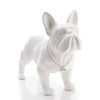 Nordic French Bulldog Dog Statue Home Decoration Accessories Craft Resin Animal Ornament Figurine Living Room Sculpture