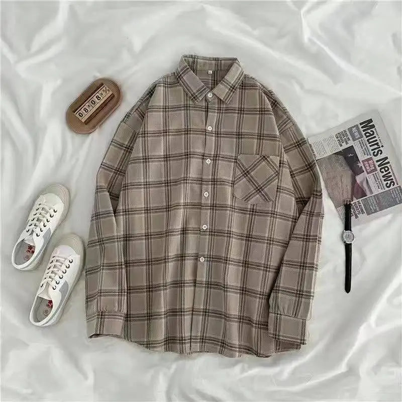 Women's Checked Long Sleeve Shirt