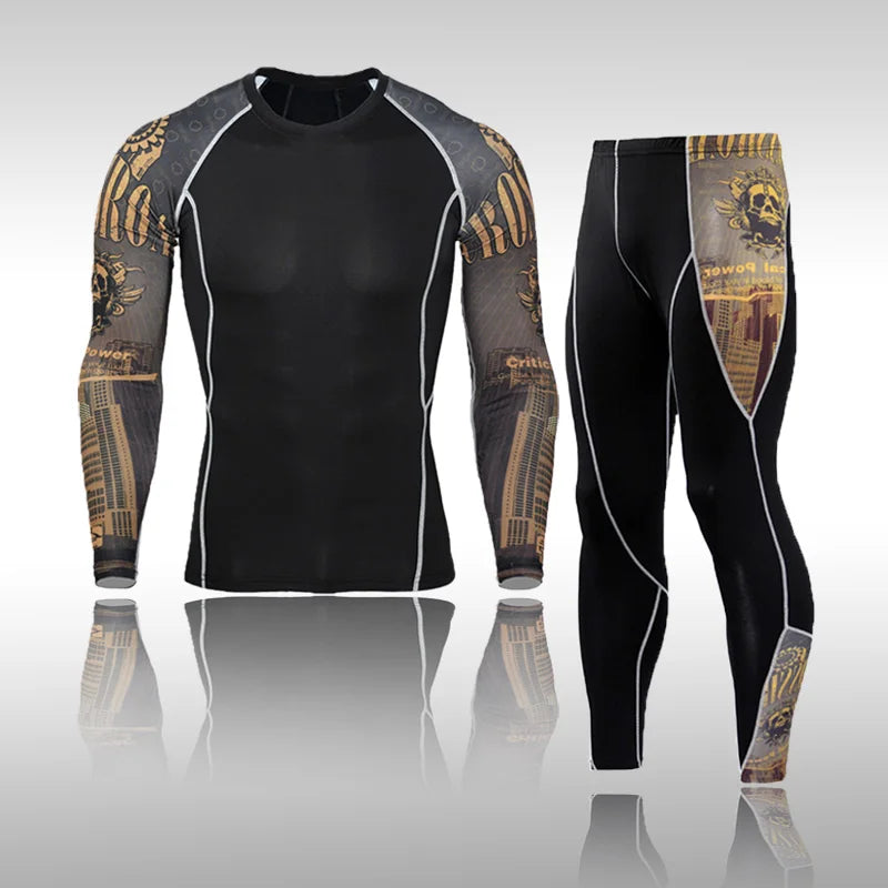 Coordinated Sports Top and Bottom Clothing Set with Style Options