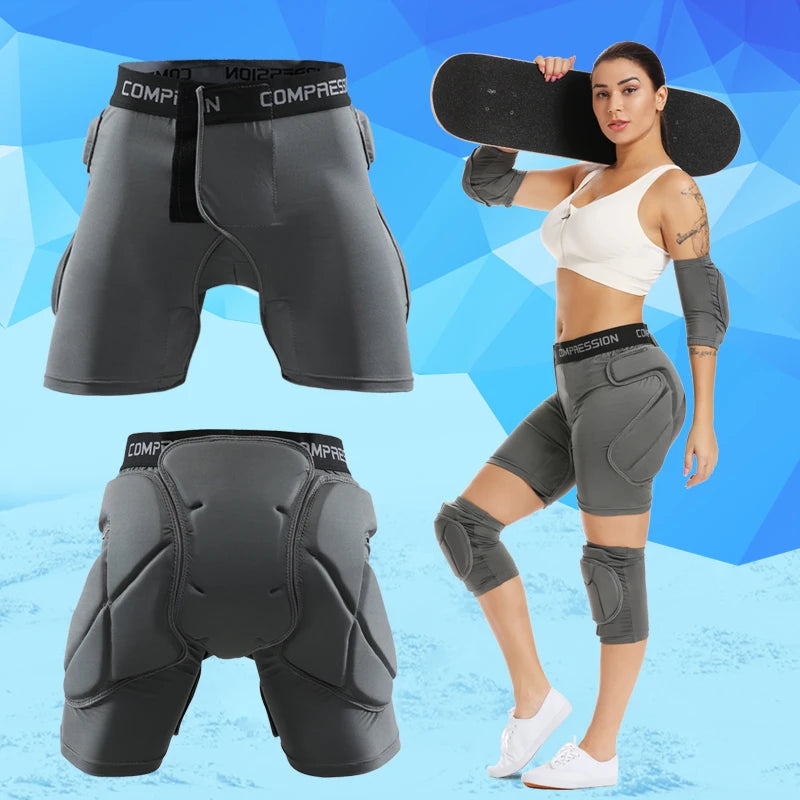 Padded Hip Sports Sports Shorts For Training And Layering