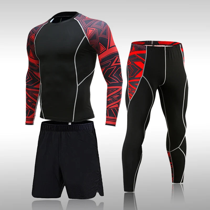 Coordinated Sports Top and Bottom Clothing Set with Style Options