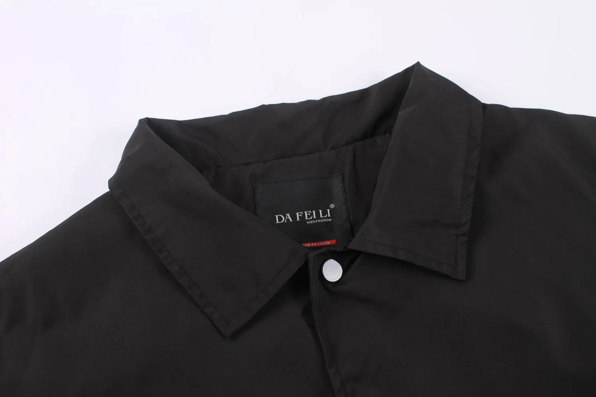 Lightweight Fashion Mens Nylon Windbreaker Jackets Trainning Casual Sportswear Outwear Outdoor Coaches Jacket for Men