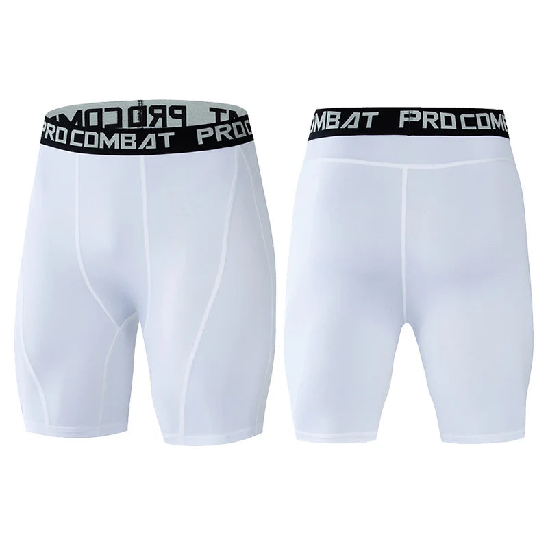 Men's Fitted Training Shorts for Gym and Running