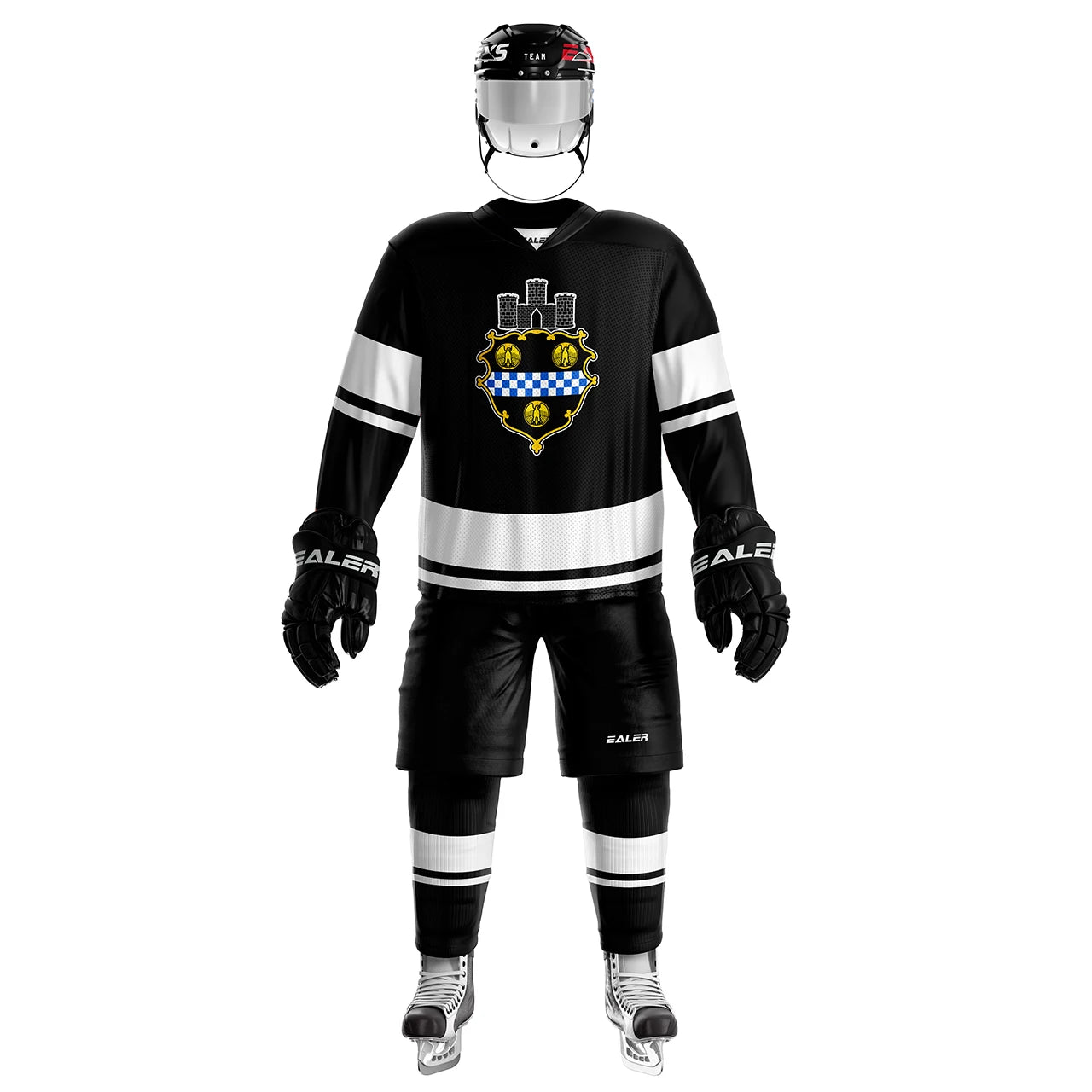 Plain Hockey Practice Long Sleeve Jersey For Sports Outfits