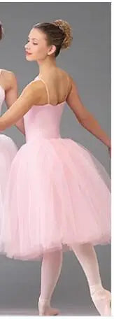 Romantic Ballet Tutu Dress with Camisole Bodice and Child-Adult Size Choices