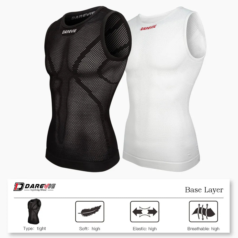 Fitted Cycling Base Layer Shirt with Sleeve Style Options