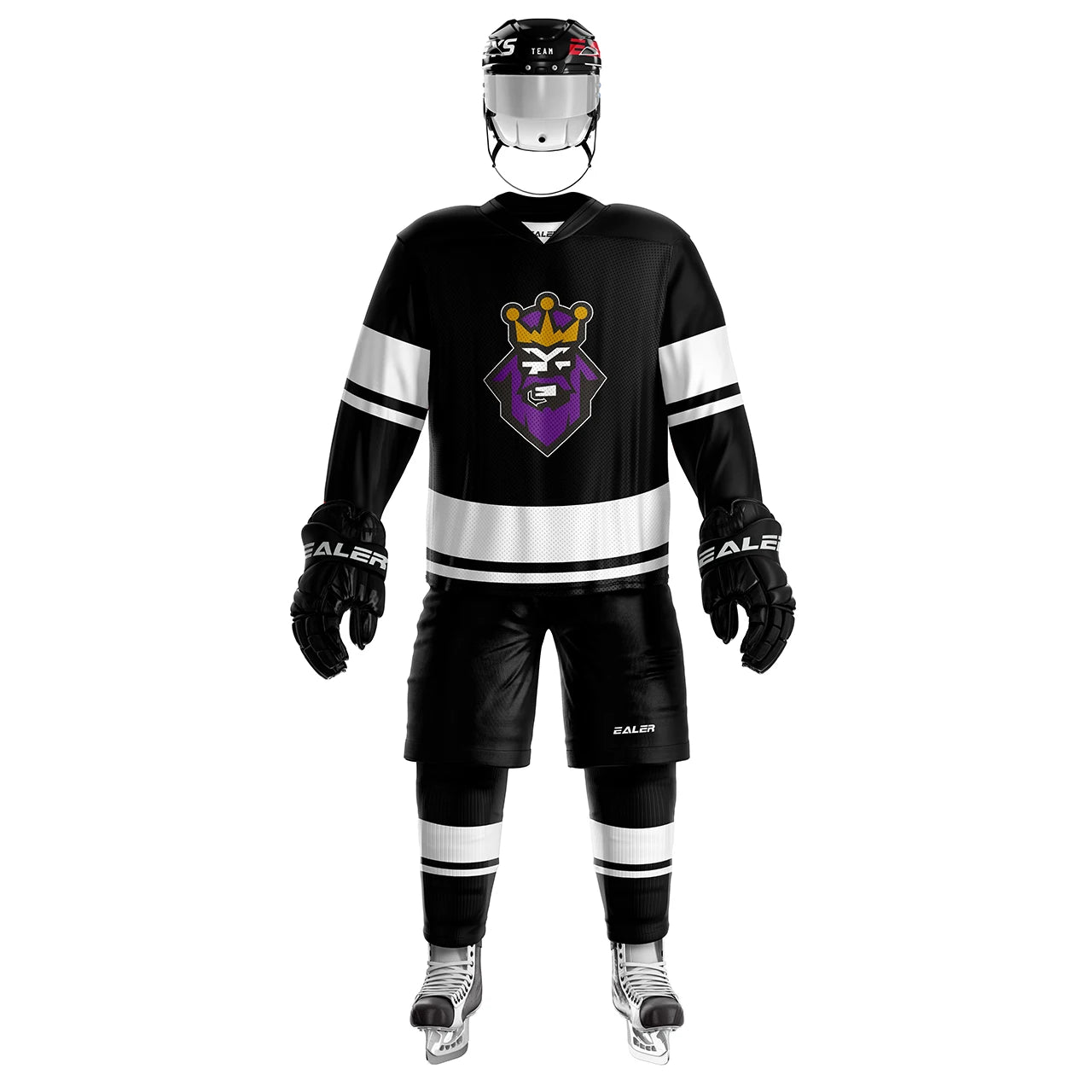 Plain Hockey Practice Long Sleeve Jersey For Sports Outfits