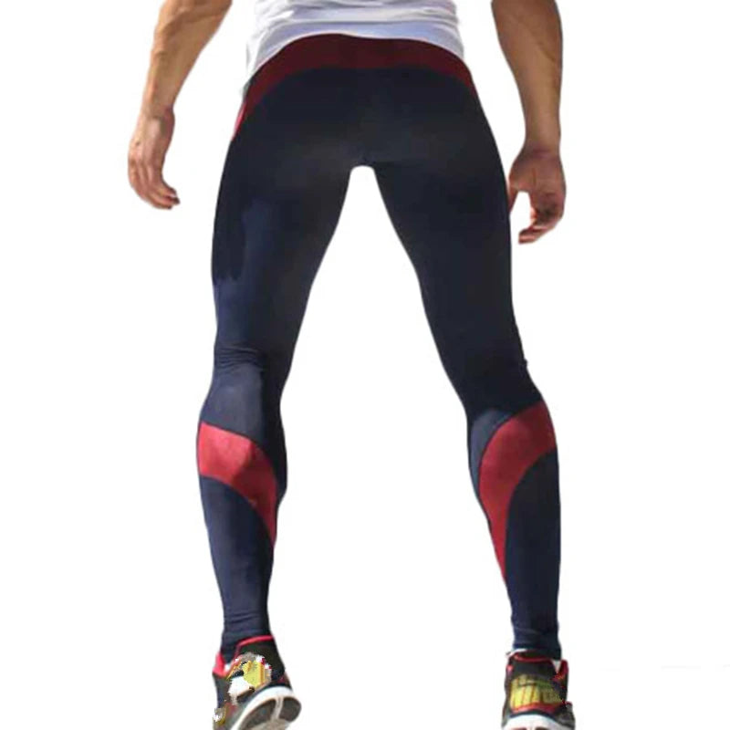 Men's Fitted Training Leggings for Gym and Running