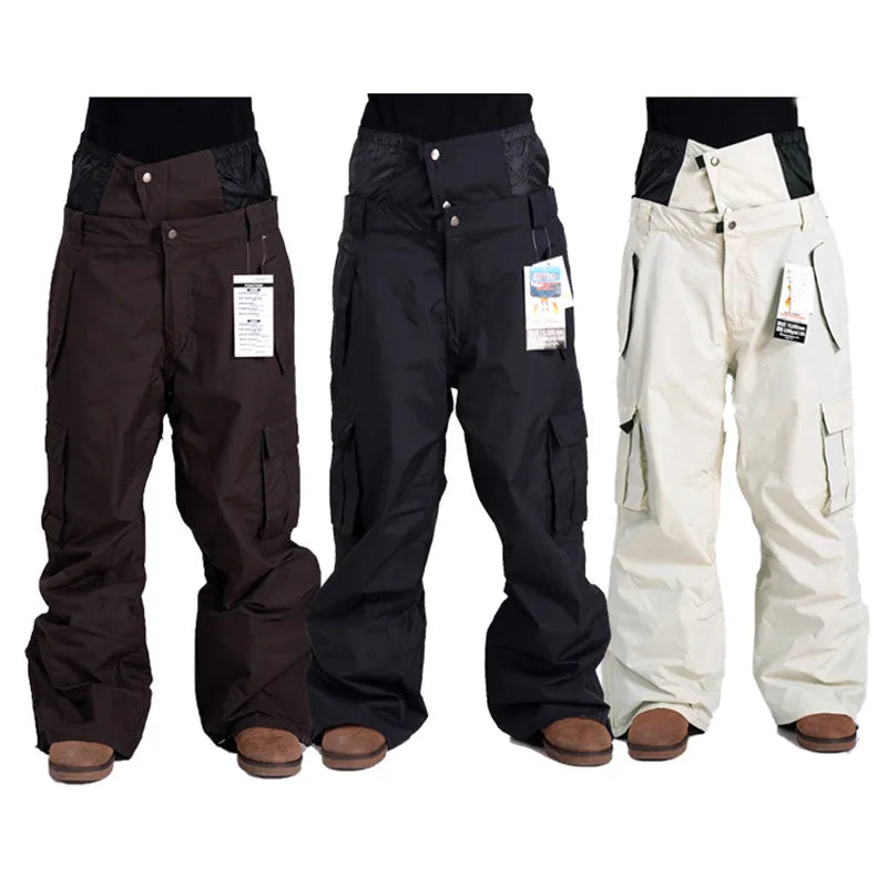 Full Length Loose Fit Ski and Snowboard Winter Pants