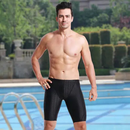 Men's Jammer Style Swimsuit Bottoms for Pool Swimming and Beach Wear