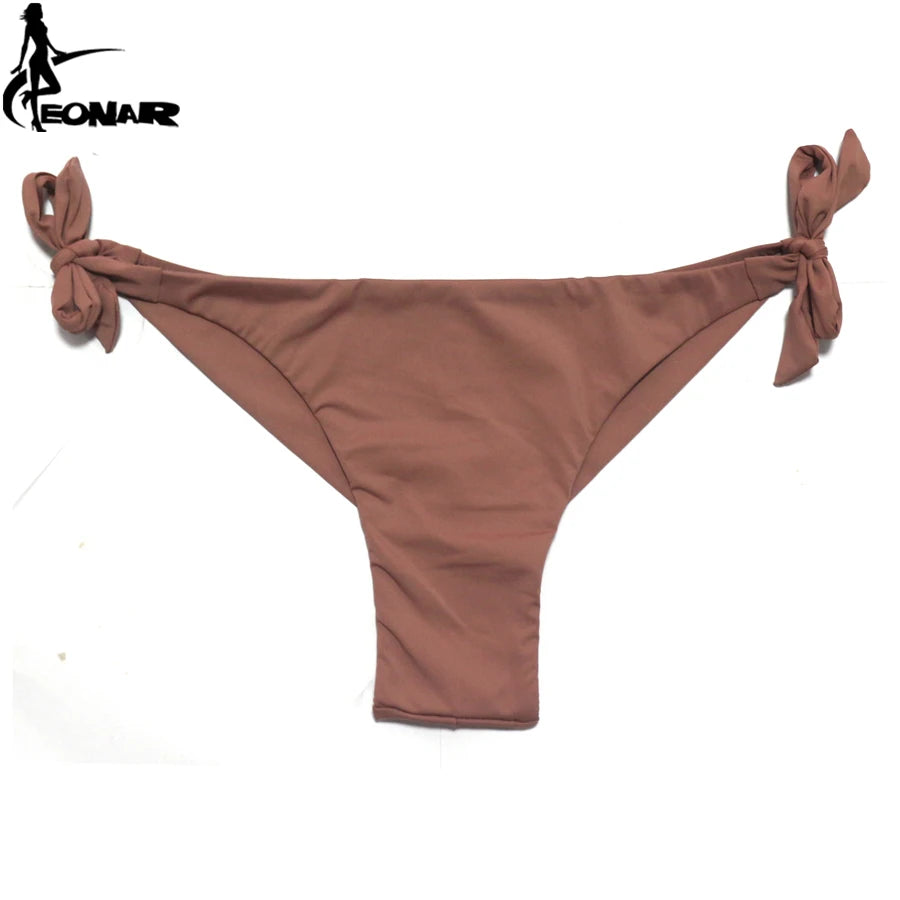 Solid Color Brazilian Bikini