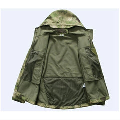 New TAD Gear Tactical Softshell Camouflage Outdoor HIiking Jacket Men Army Sport Waterproof Hunting Clothes Military Jacket