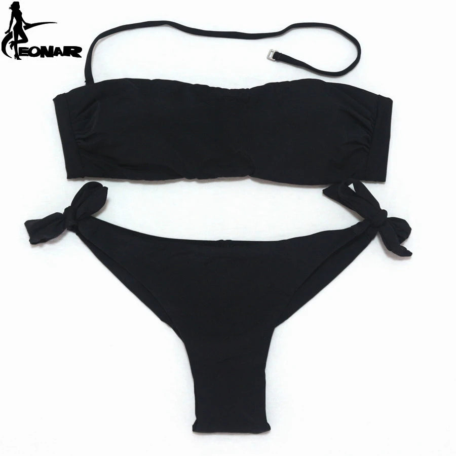 Solid Color Brazilian Bikini