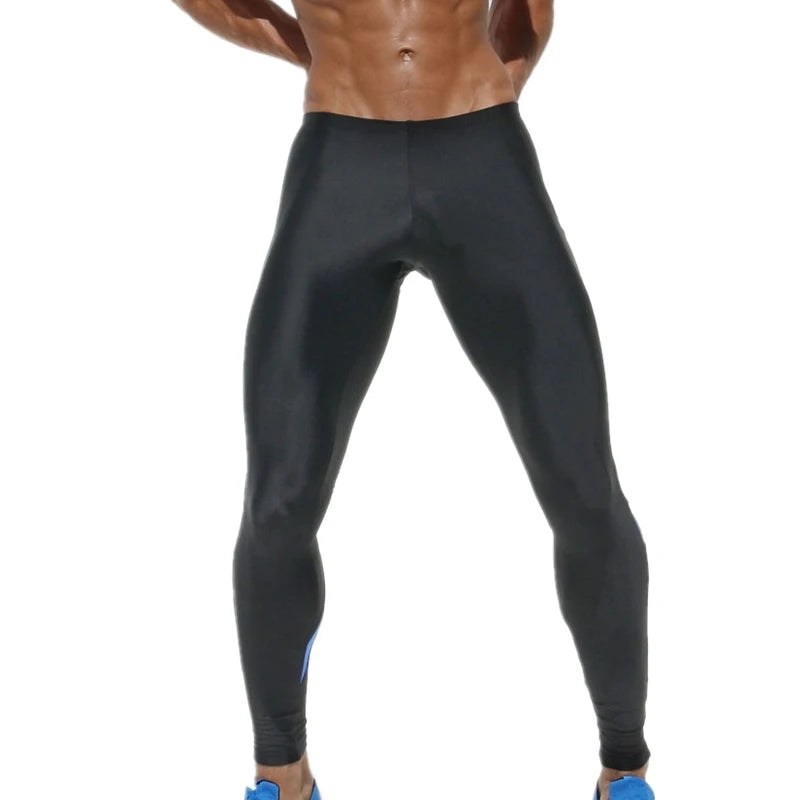 Men's Fitted Training Leggings for Gym and Running