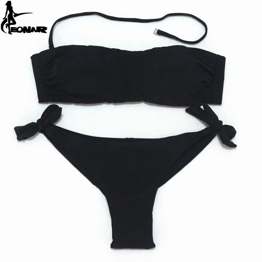 Solid Color Brazilian Bikini